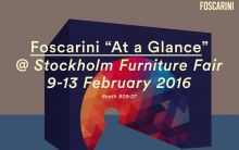 Foscarini took part in the Stockholm Furniture Fair