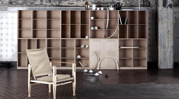 Carl Hansen furniture, Milan - Carl Hansen Bookshelves