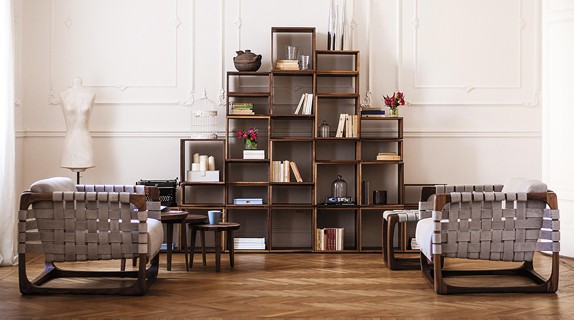 Riva1920 furniture, Milan - Riva1920 Bookshelves