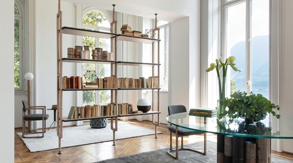 Porada furniture, Milan - Porada Bookshelves