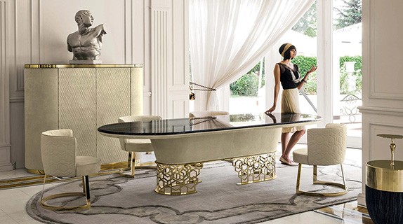 Longhi furniture, Milan - Longhi Tables