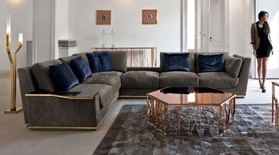 Longhi furniture, Milan - Longhi Sofas