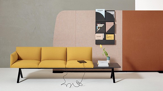 Arper furniture, Milan - Arper Benches